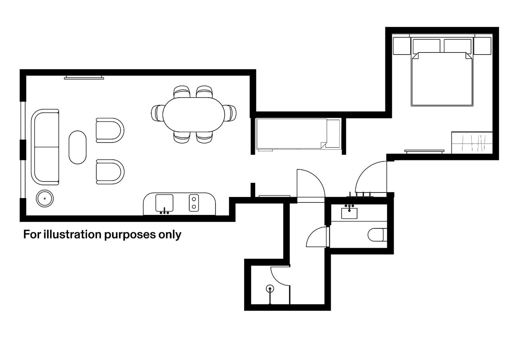 Att I Kvadraturen Oslo Habitación foto